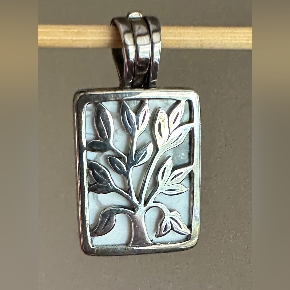 Silpada Live Laugh Love Pendant AND Silpada Heart Necklace - Picture 4 of 10